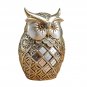 Creative Resin Owl Statue Bird Figurine Sculpture Desk Ornament for Office Tabletop Home Decor