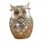Creative Resin Owl Statue Bird Figurine Sculpture Desk Ornament for Office Tabletop Home Decor