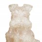 Natural Crystal Obsidian Citrine Powder Crystal Schnauzer Pet Dog Ornament