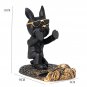 Puppy Desktop Phone Holder Creative Cradle Figurine Ornaments Decoration Statue Mobile