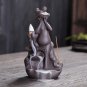 Y Love Each Other Backflow Incense Burner Purple Sand Incense Waterfall Cone Censers Ceramic