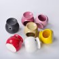Porcelain Aroma Burner Essential Oil Furnace Mini Candle Holder Solid Color Ceramic Crafts