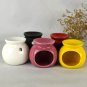 Porcelain Aroma Burner Essential Oil Furnace Mini Candle Holder Solid Color Ceramic Crafts