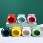 Porcelain Aroma Burner Essential Oil Furnace Mini Candle Holder Solid Color Ceramic Crafts