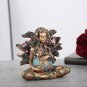 Mother Earth Statue Gaia Fairy with Butterfly Decor Mythic Buddha Figurine Goddess Healing Chakra