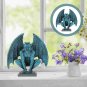 Gargoyle Statue Delicate Monster Sculpture Outdoor Decorative Resin Ornament Garden