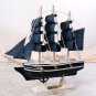 New Pirate Ship Model Wooden Sailing Ship Mediterranean Style Home Decoration Handmade