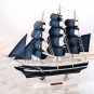 New Pirate Ship Model Wooden Sailing Ship Mediterranean Style Home Decoration Handmade