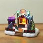 Christmas Snow House Store Figurine Luminous Village Ornaments