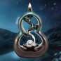 Backflow Incense Burner, Waterfall Incense Burner, Ceramic Incense Holder Aromatherapy Home Decor