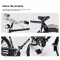 Mini Alloy Bicycle Model DIY Metal Bike Sliding Assembled Version Simulation Collection Gifts