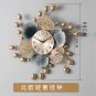 Bedroom Wall Clock Home Decor Living Room Creative Golden Nordic Stylish Wall Clock