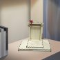 esus Manger Nativity Scene Wood Structure Tabletop Ornament Accessory for Garden