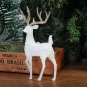 Plastic Crystal Flash Deer Christmas Forest Elk Dessert Table Decor Christmas tree Ornaments