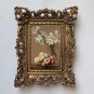 European Style Photo Frame Photo Holder Embossed Floral Tabletop Hanging Picture Display