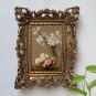 European Style Photo Frame Photo Holder Embossed Floral Tabletop Hanging Picture Display