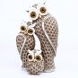 Modern Minimalist Family Three Owls Animal Jewelry Home Decoration Living Room