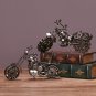 A1 Retro creative metal crafts wrought iron Harley motorcycle ornaments home porch office table