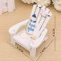 Beach Chair Cute Wooden Craft Mini Miniature For Home Plant Pot Decoration