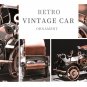 Handmade Silvery Grey or Red Bronze Old Car Restore Car Figurine Retro Model Metal Vintage Car