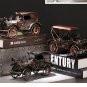 Handmade Silvery Grey or Red Bronze Old Car Restore Car Figurine Retro Model Metal Vintage Car