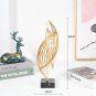 Home Decor Luxury Living Room Decoration Abstract Art Ornament Crafts Metal Nordic