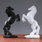 Creative Gold Silver Black Horse Resin Sculpture, Horse Model Home Decor Animal Decoration