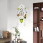Cuckoo Clock Wall Clock Bird House Day Time Hourly Alarm Clocks Nordic Pendulum Wall Watch