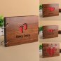 22x16cm Photo Album Vintage Wood Covering Handmade Albums DIY Couple Baby Photo