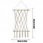 Hanging Photo Display Macrame Wall Hanging Pictures Frame Holder 10 Clips Boho Home