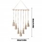 Hanging Photo Display Macrame Wall Hanging Pictures Frame Holder 10 Clips Boho Home