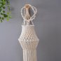 Macrame Lamp Shade Bohemian Hand Woven Lampshade Modern Hanging Pendant Creative Chandelier