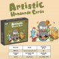 Children's Paper-Cut Cardboard Handmade Set Color Kindergarten Color Paper Origami Girl