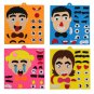 30CM*30CM DIY Craft Toy Emotion Change Puzzle Funny Game Creative Facial Expression Children