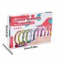 DIY Friendship Bracelet Craft Set Glitter Kids Jewelry Making Kit With Cleaning Brush For Girls