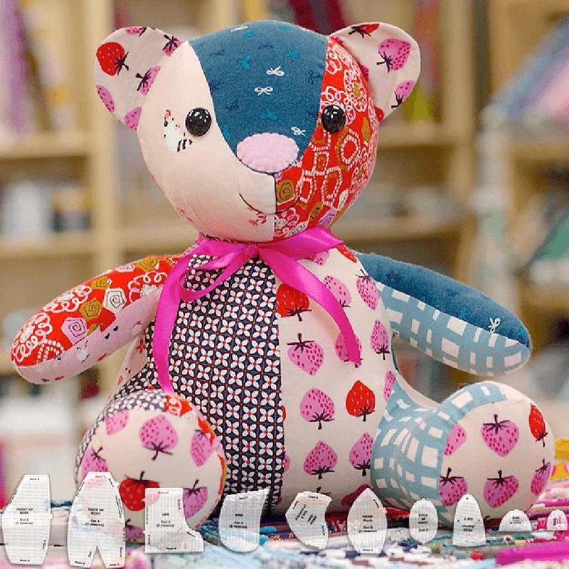 Memory Bear Templates For Sewing 10pcs Memory Bear Stencil Ruler Set Children Handmade Toys