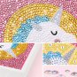 Diamond Painting by Number Kits Deer Unicorn Owl Crystal Rhinestone Diamond Embroidery