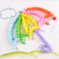 1Pcs Baby Kids Creative DIY Plush Ball Painting Stickers Children Educational Handmade Material