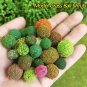 10/30pcs Simulation Grass Shrub Model Flower Cluster Bush Model Scale Train Railway Building