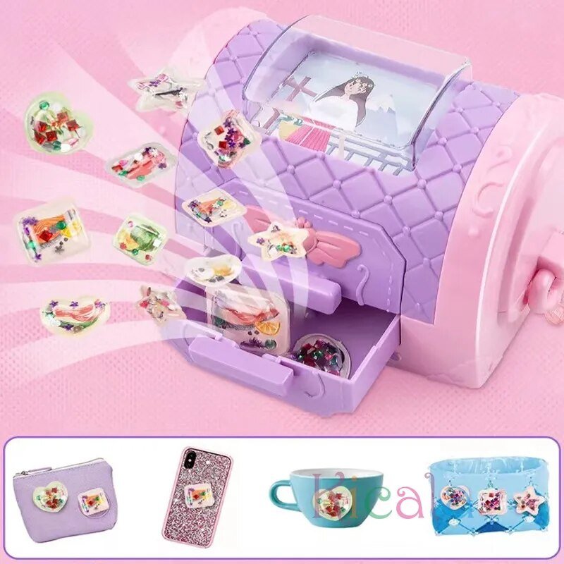 DIY Sticker Maker Toys Early Learning Educational Toys Party Favor Handmade Creative 3D