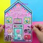 Paper Doll House Toka World Girl and Cat Meow's Cabin Quiet Book