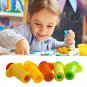 5x/Set for Smart Dough Tools Plasticine Squeeze Set Intelligence Learning Game Toy Extruder Tools