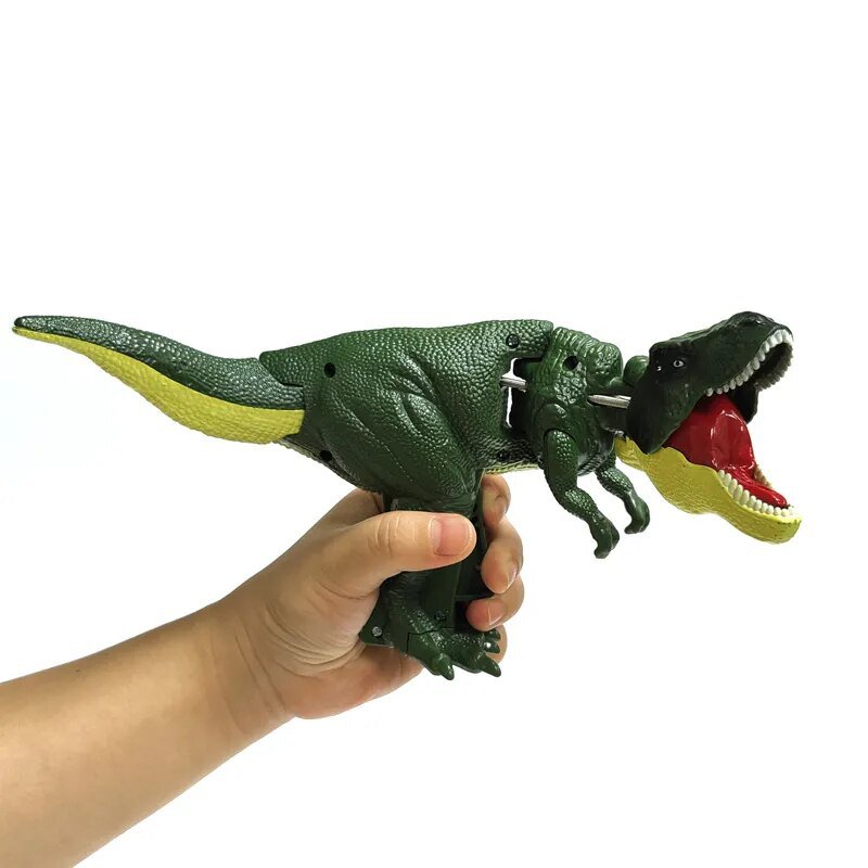 Swinging Dinosaur T-rex Telescopic Spring Dino Toy Creative Fidget Children Decompression Christmas