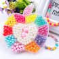 Children Beads Fruit Style Box Set DIY Handmade Bead Toy Necklace Building Kit Girl