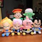 25cm Dragon Ball Plush Stuffed Toys Saiyan Goku Gohan Vegeta Trunks Cartoon Anime Figure