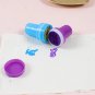 10pcs Assorted Stamps Kids Self-ink Stamps Children Toy Stamps Smiley Face Seal Scrapbooking