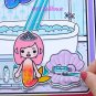 Cottage Dressing Paper Doll Handmade DIY Homemade Fun Girl Toy Games DIY Quiet Book Material