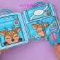 Change Makeup Paper Doll Children's Manual Hand Book Material Package Decompress Cure Game