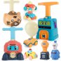 Balloon Launcher Car Toy Set Manual Balloon Pump Car Racer Party Supplies Preschool Educational