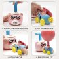 Balloon Launcher Car Toy Set Manual Balloon Pump Car Racer Party Supplies Preschool Educational
